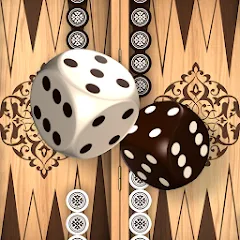 Скачать взломанную Backgammon -  Board Game  [МОД Mega Pack] - последняя версия apk на Андроид