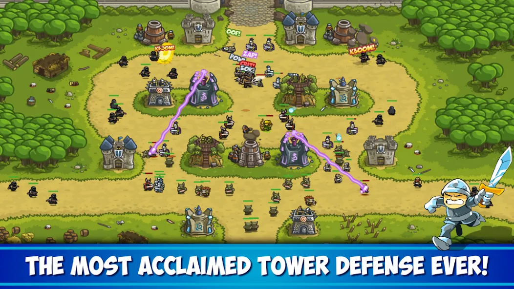 Kingdom Rush Tower Defense TD (Кингдом Раш)  [МОД Бесконечные монеты] Screenshot 1