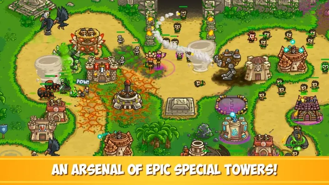 Kingdom Rush Frontiers TD (Кингдом Раш Фронтис ТД)  [МОД Меню] Screenshot 4