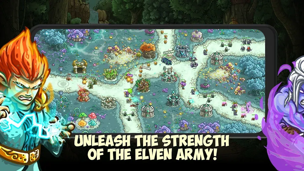 Kingdom Rush Origins TD (Кингдом Раш Ориджинс)  [МОД Много монет] Screenshot 2