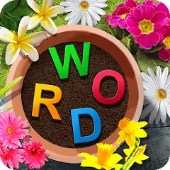 Скачать взломанную Word Garden : Crosswords (Уорд Гарден)  [МОД Unlocked] - последняя версия apk на Андроид