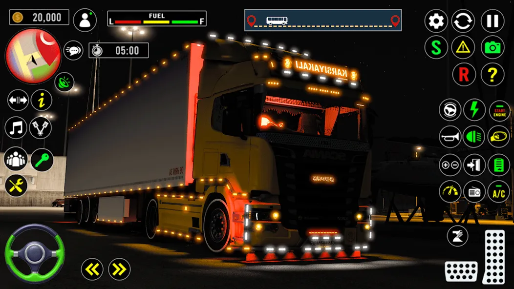 US Truck City Transport Sim 3d  [МОД Все открыто] Screenshot 5