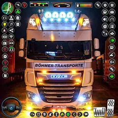 Взломанная US Truck City Transport Sim 3d  [МОД Все открыто] - стабильная версия apk на Андроид