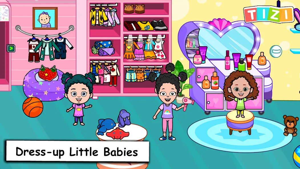 My Tizi Town Daycare Baby Game  [МОД Много монет] Screenshot 4