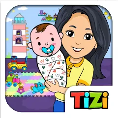 Скачать взломанную My Tizi Town Daycare Baby Game  [МОД Много монет] - последняя версия apk на Андроид