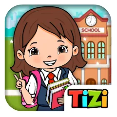 Взломанная Tizi Town - My School Games  [МОД Mega Pack] - последняя версия apk на Андроид