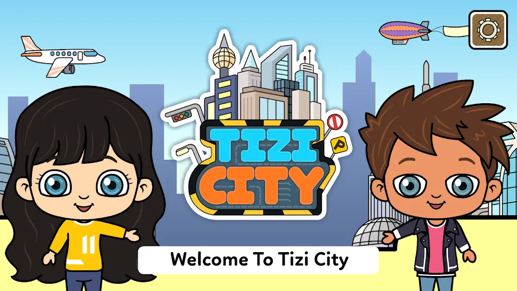 My Tizi City - Town Life Games  [МОД Меню] Screenshot 1