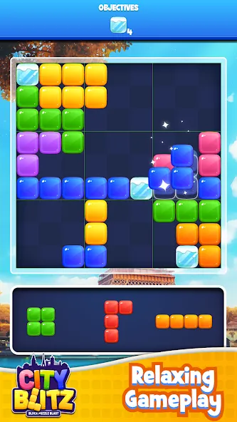 City Blitz-Block Puzzle Blast (Блок Головоломка Кинг)  [МОД Меню] Screenshot 2