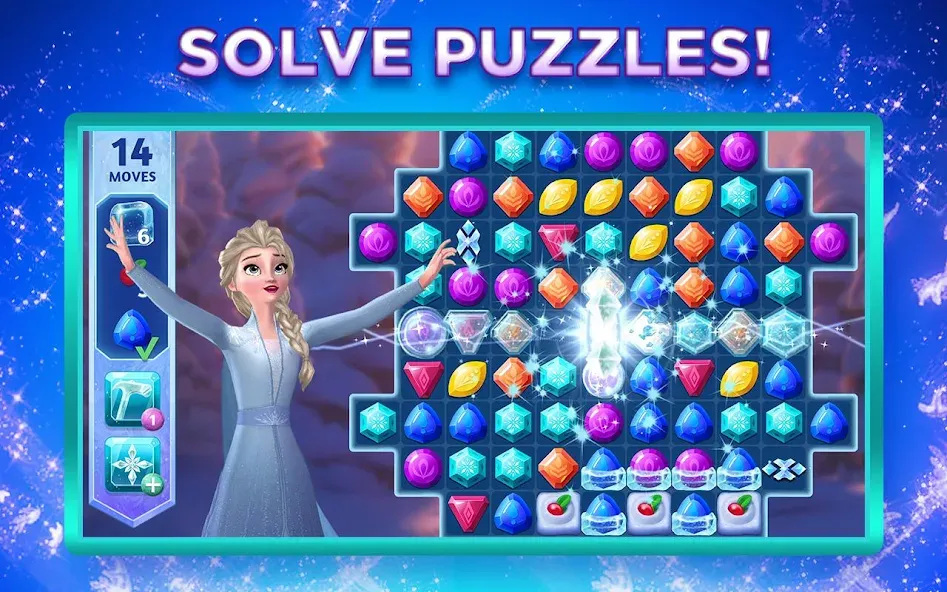 Disney Frozen Adventures (Дисней)  [МОД Меню] Screenshot 1