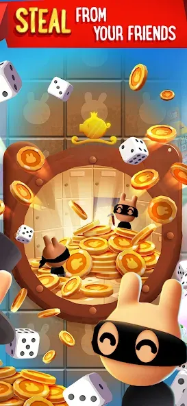 Board Kings: Board Dice Games (Боард Кингс)  [МОД Много монет] Screenshot 5