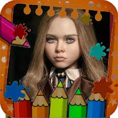 Взлом Megan Coloring Game (Меган Колоринг Гейм)  [МОД Все открыто] - полная версия apk на Андроид