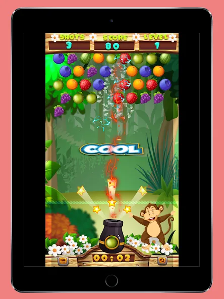 Fruits Shooter Pop (Фрутс Шутер Поп)  [МОД Меню] Screenshot 1