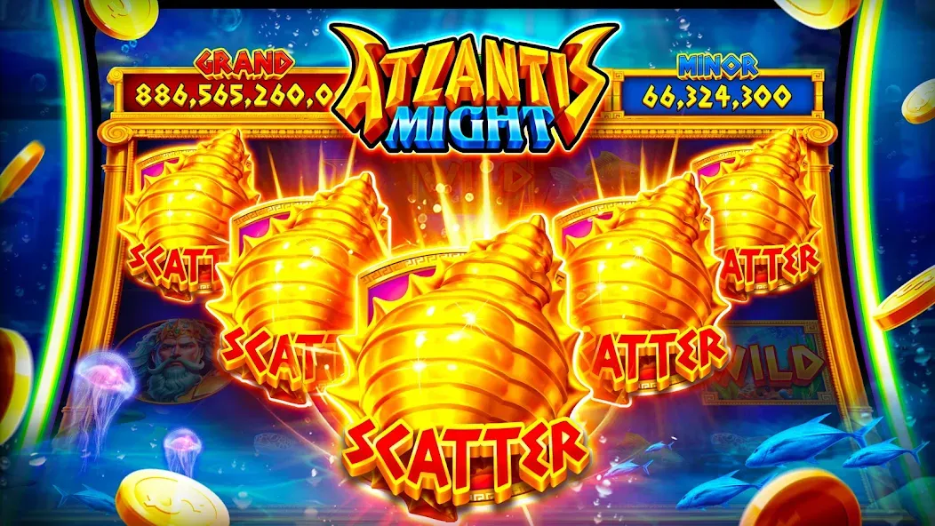 Jackpot Master™ Slots - Casino (Джекпот Мастер Слоты)  [МОД Бесконечные деньги] Screenshot 3