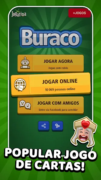 Buraco Jogatina: Card Games (Бурако Жогатина)  [МОД Menu] Screenshot 2