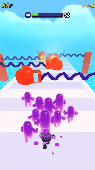 Join Blob Clash 3D: Mob Runner (Джойн Блоб Клаш 3D)  [МОД Много монет] Screenshot 2