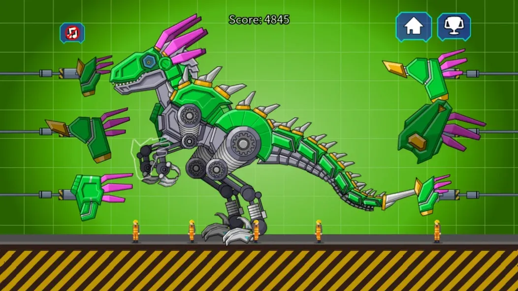 Velociraptor Rex Dino Robot (Велоцираптор Рекс Дино Робот)  [МОД Mega Pack] Screenshot 5