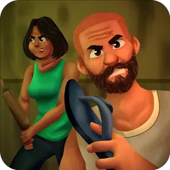 Взломанная Evil Neighbor 2 - Escape (Ивил Нейбор 2)  [МОД Menu] - последняя версия apk на Андроид