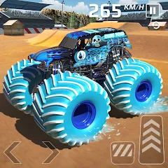 Взломанная Car Games: Monster Truck Stunt (Монстртрак стант)  [МОД Много монет] - последняя версия apk на Андроид