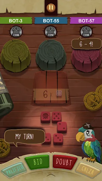 Pirate's Dice  [МОД Бесконечные монеты] Screenshot 3