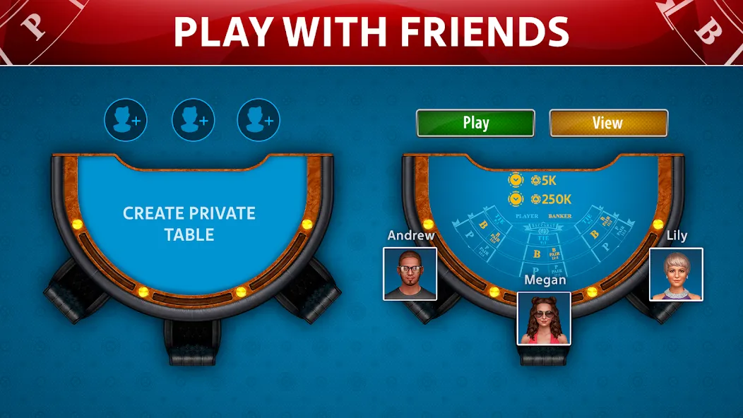 Baccarat Online: Baccarist  [МОД Menu] Screenshot 4