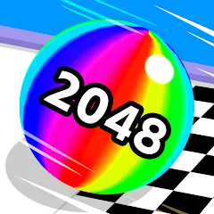 Взломанная Ball Run 2048: merge number (Бол Ран 2048)  [МОД Меню] - полная версия apk на Андроид