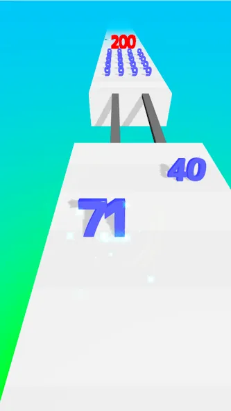 Number Master: Run and merge (Намбер Мастер)  [МОД Много монет] Screenshot 3