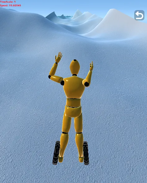 Mannequin Downhill (Мэнекен Даунхилл)  [МОД Меню] Screenshot 1