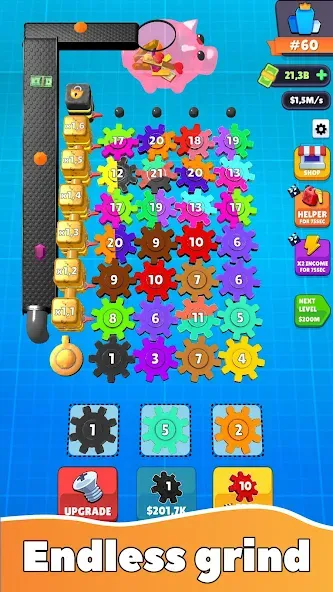 Gear Clicker (Гир Кликер)  [МОД Меню] Screenshot 2