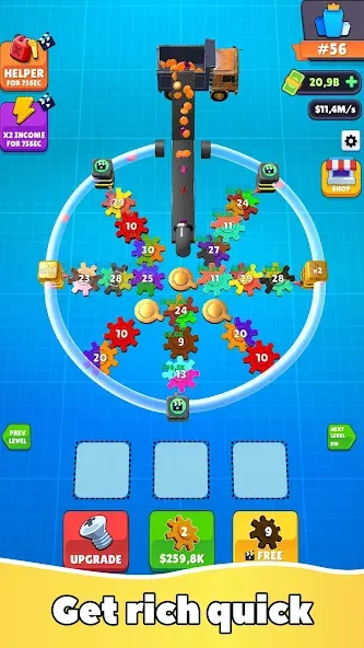 Gear Clicker (Гир Кликер)  [МОД Меню] Screenshot 5