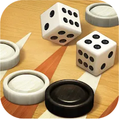 Взломанная Backgammon Masters  [МОД Mega Pack] - полная версия apk на Андроид