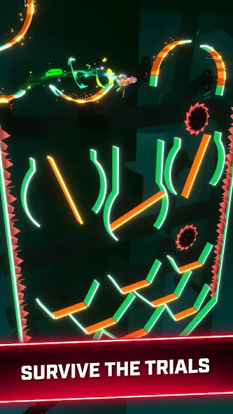 Rider Worlds - Neon Bike Races (Райдер Ворлдс)  [МОД Unlocked] Screenshot 2