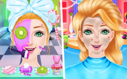 Doll Makeover - Fashion Queen (Игры по макияжу для девочек)  [МОД Много монет] Screenshot 2