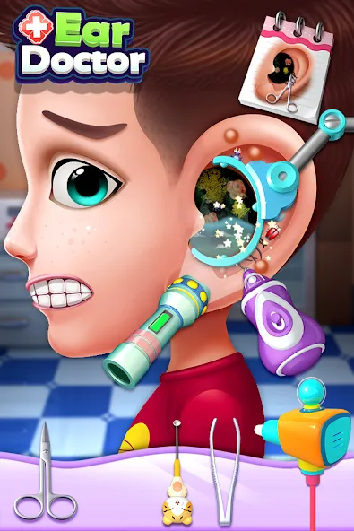 Ear Doctor  [МОД Бесконечные монеты] Screenshot 2