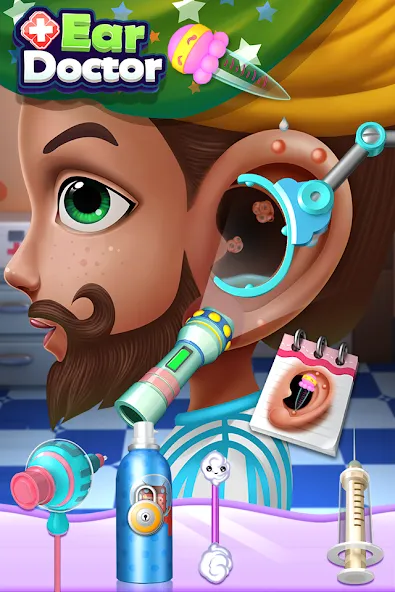 Ear Doctor  [МОД Бесконечные монеты] Screenshot 5