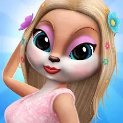 Скачать взломанную Talking Cat Kimmy Superstar  [МОД Menu] - последняя версия apk на Андроид