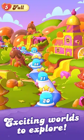 Candy Crush Friends Saga (Кенди Краш Френдс Сага)  [МОД Unlimited Money] Screenshot 4