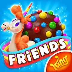 Взлом Candy Crush Friends Saga (Кенди Краш Френдс Сага)  [МОД Unlimited Money] - полная версия apk на Андроид