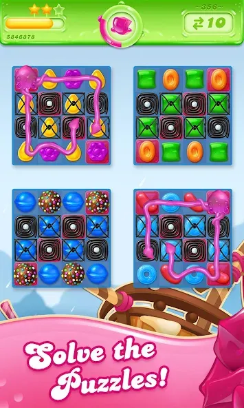 Candy Crush Jelly Saga (Кенди Краш Джелли Сага)  [МОД Много денег] Screenshot 4