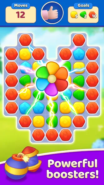 EverMatch 3 Game (ЭверМатч 3 Игра)  [МОД Бесконечные деньги] Screenshot 3