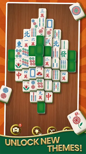 Mahjong Solitaire - Master (Маджонг Солитер)  [МОД Mega Pack] Screenshot 3