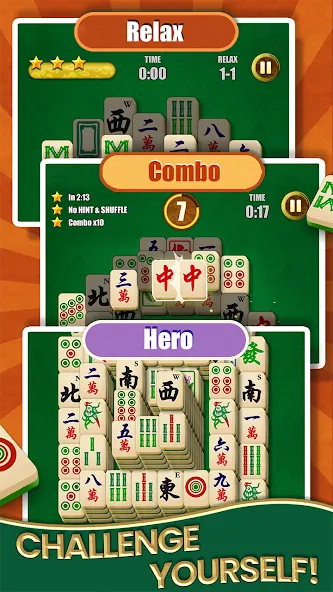 Mahjong Solitaire - Master (Маджонг Солитер)  [МОД Mega Pack] Screenshot 4