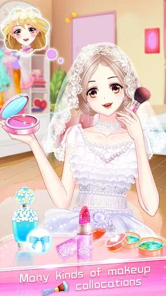 Makeup Bride: Perfect Wedding  [МОД Unlocked] Screenshot 1