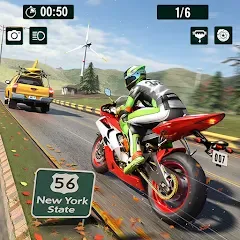 Скачать взлом Moto World Tour: Bike Racing  [МОД Все открыто] - стабильная версия apk на Андроид