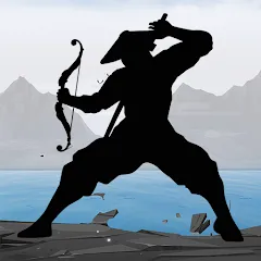 Скачать взломанную Sword Shadow Fighting Game 3D  [МОД Бесконечные деньги] - полная версия apk на Андроид