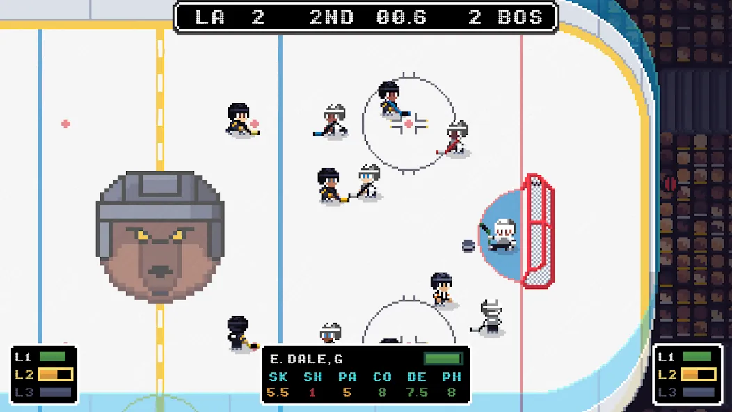 Ice League Hockey (Айс Лиг Хоккей)  [МОД Бесконечные деньги] Screenshot 5