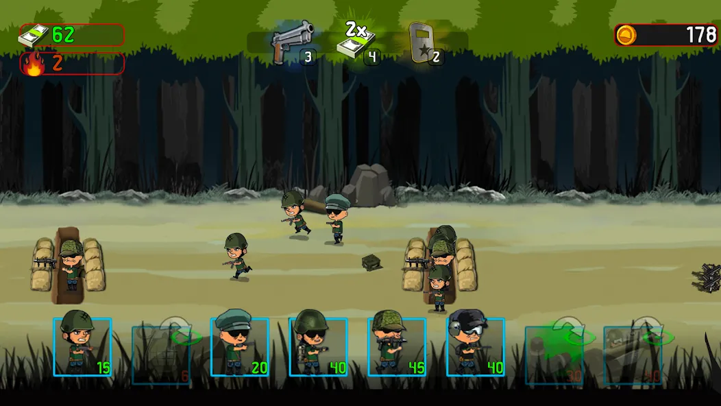 Army War: Military Troop Games  [МОД Unlocked] Screenshot 3