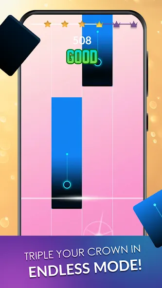 Piano Dream: Tap Piano Tiles 3 (Пиано Дрим)  [МОД Mega Pack] Screenshot 2