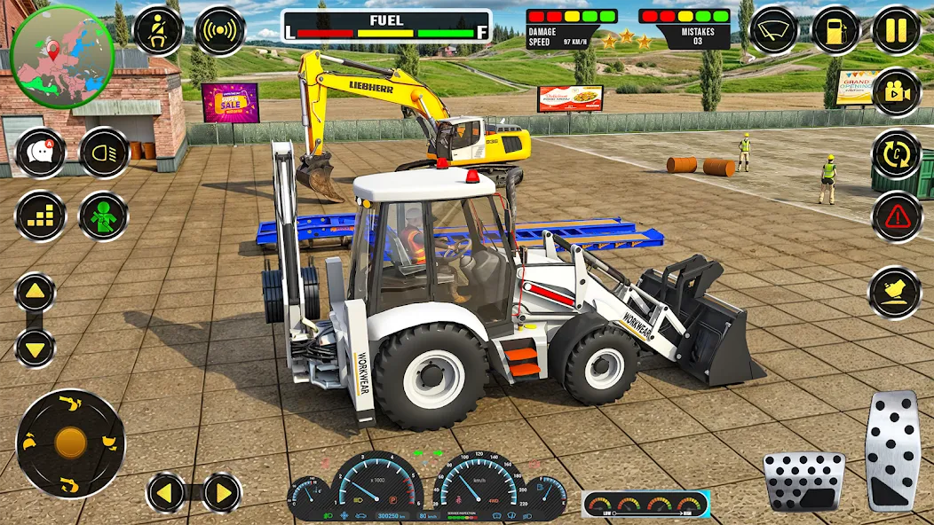 Real JCB Construction Games 3D  [МОД Mega Pack] Screenshot 1