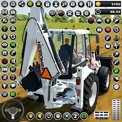 Скачать взлом Real JCB Construction Games 3D  [МОД Mega Pack] - последняя версия apk на Андроид