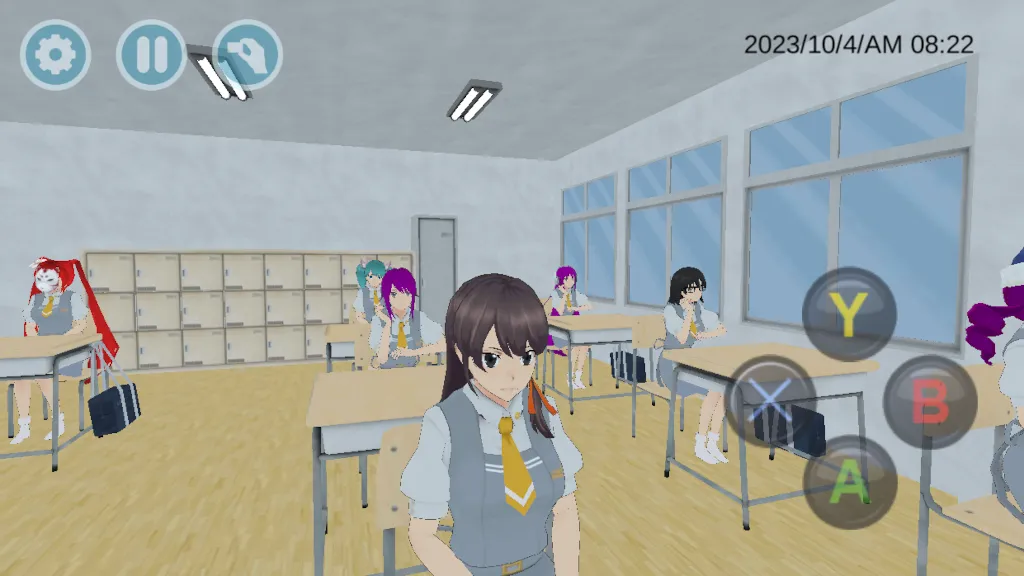 High School Simulator 2018 (Хай Скул Симулятор 2018)  [МОД Бесконечные монеты] Screenshot 1